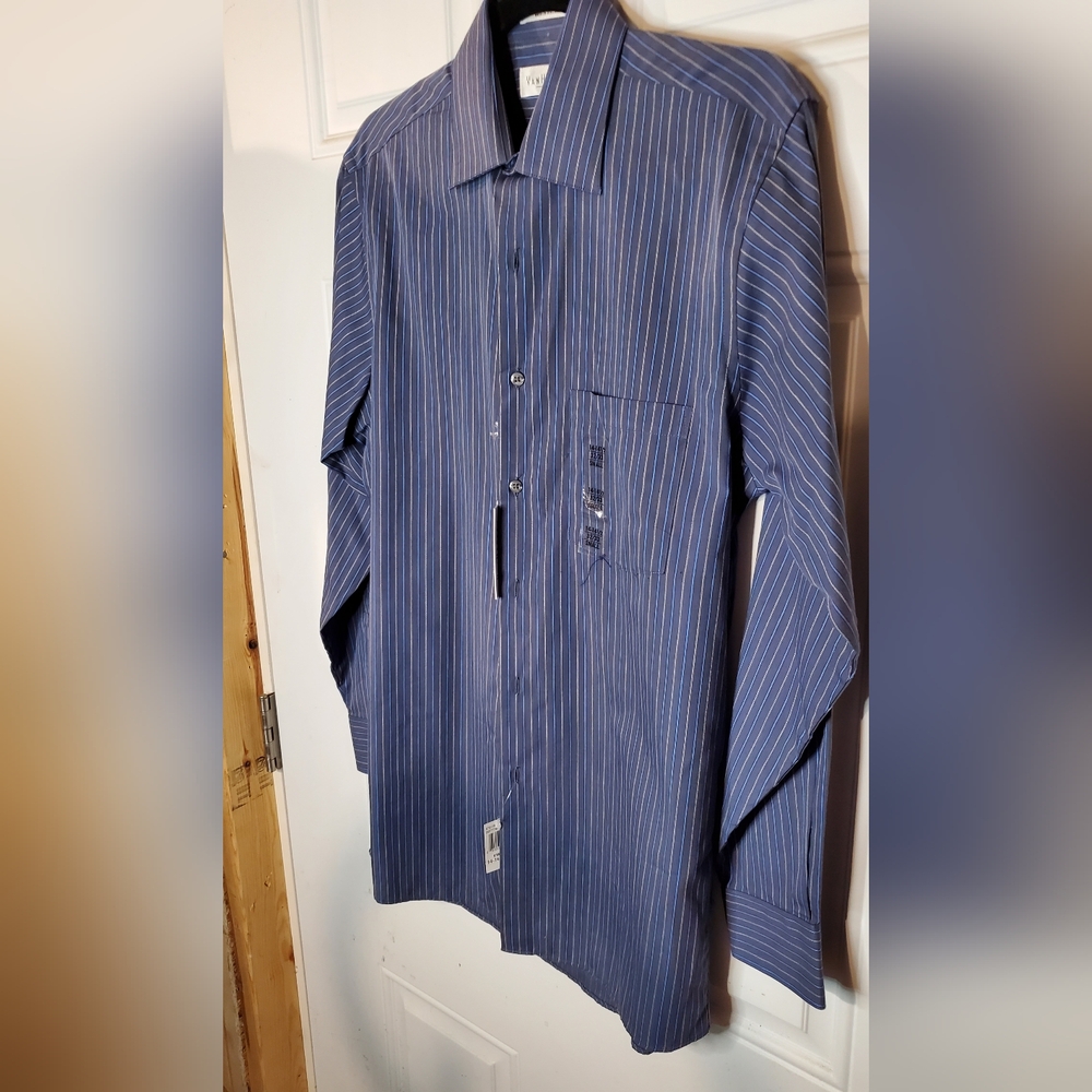 Van Heusen Dress Shirt Size 14.5 32/33 NWT - Picture 5 of 5